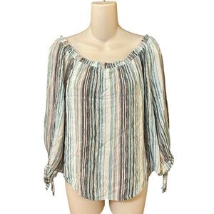 Jolt Boutique Striped‎ Pullover Top Large